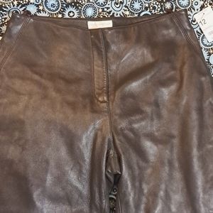Worthington leather trousers
